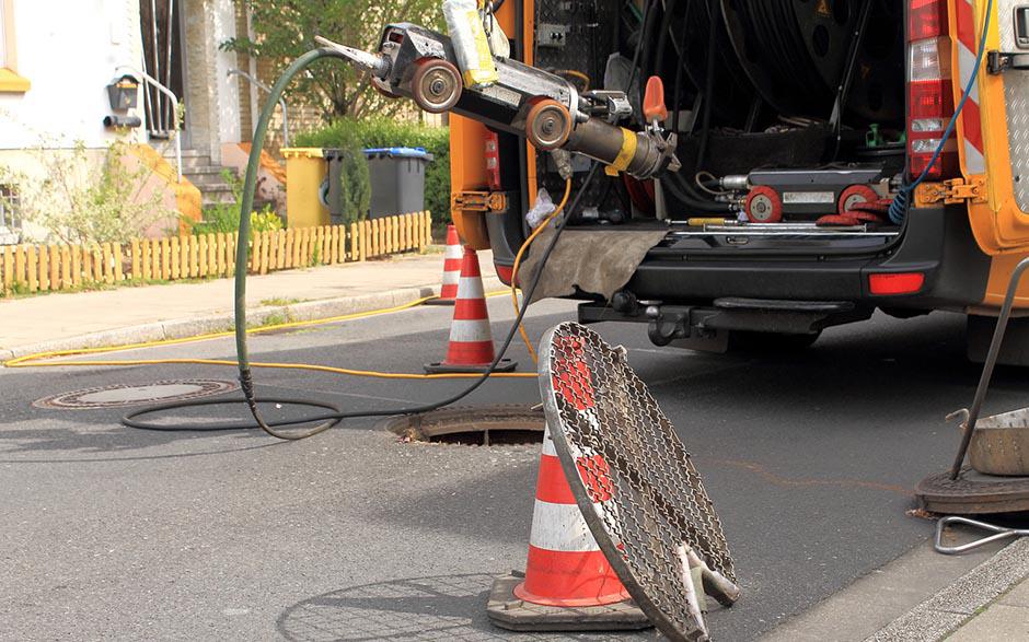 camion assainissement Le Vésinet